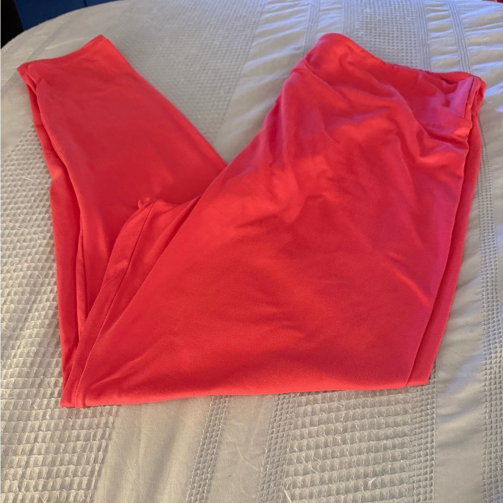 Lularoe Pink Leggings size TC2